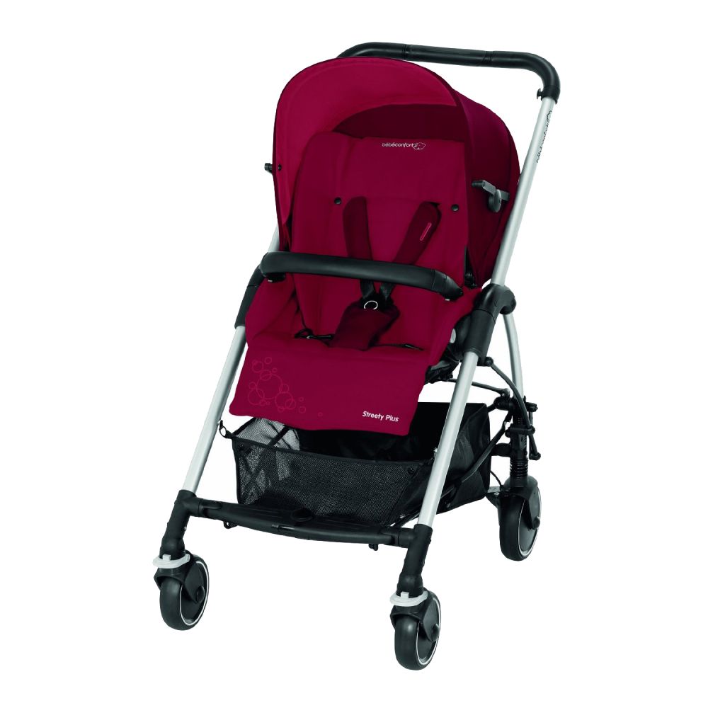 Carucior 3 in 1 Bebe Confort Streety - Raspberry Red