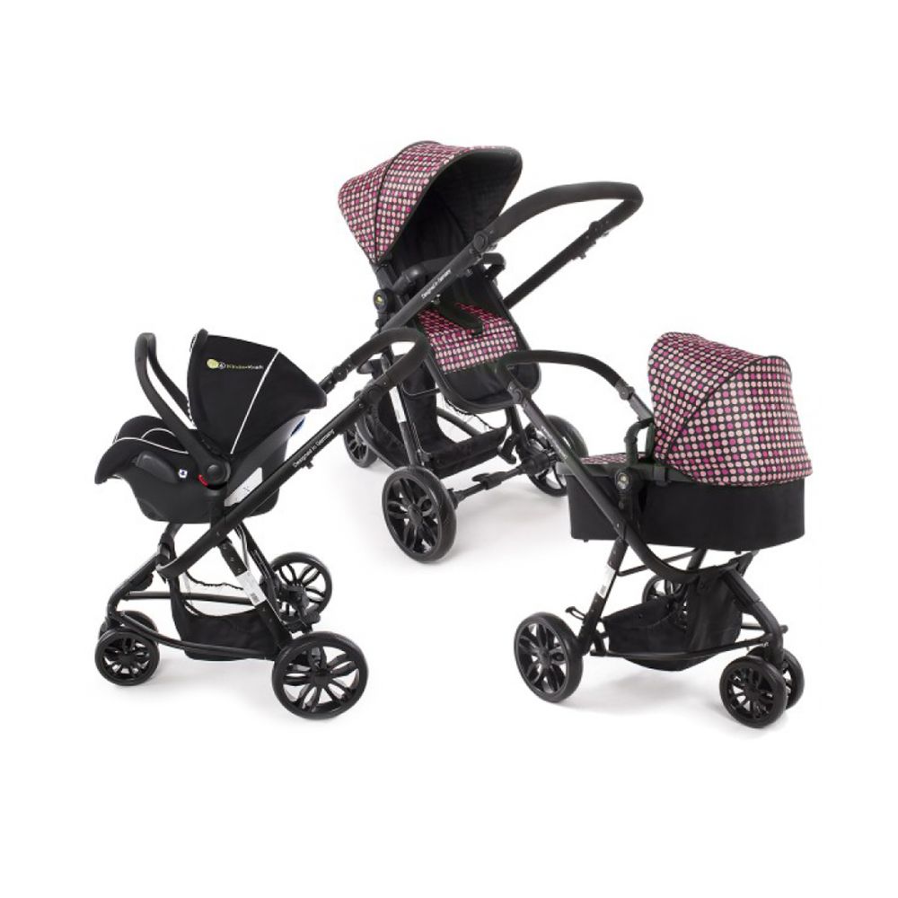 Carucior 3 in 1 Kinderkraft - Trend Purple