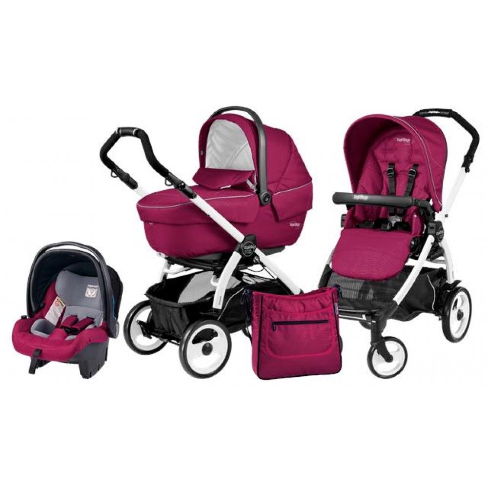 Carucior 3 in 1 Peg Perego Book Plus 51 Sportivo Black&White, Agata