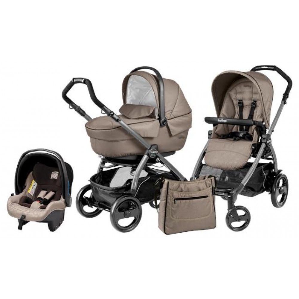 Carucior 3 in 1 Peg Perego Book Plus 51 Sportivo Black&White, Geo