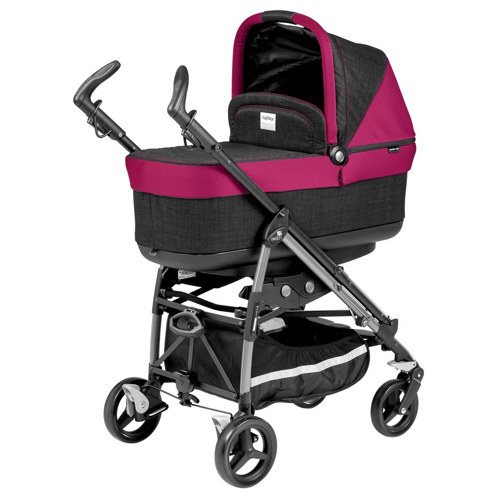Carucior 3 in 1 Peg Perego Book Plus S PopUp, Fleur