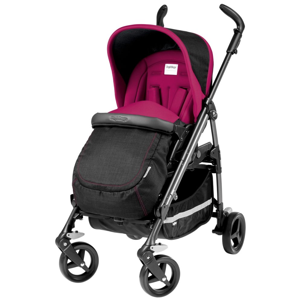 Carucior 3 in 1 Peg Perego Book Plus S PopUp, Fleur