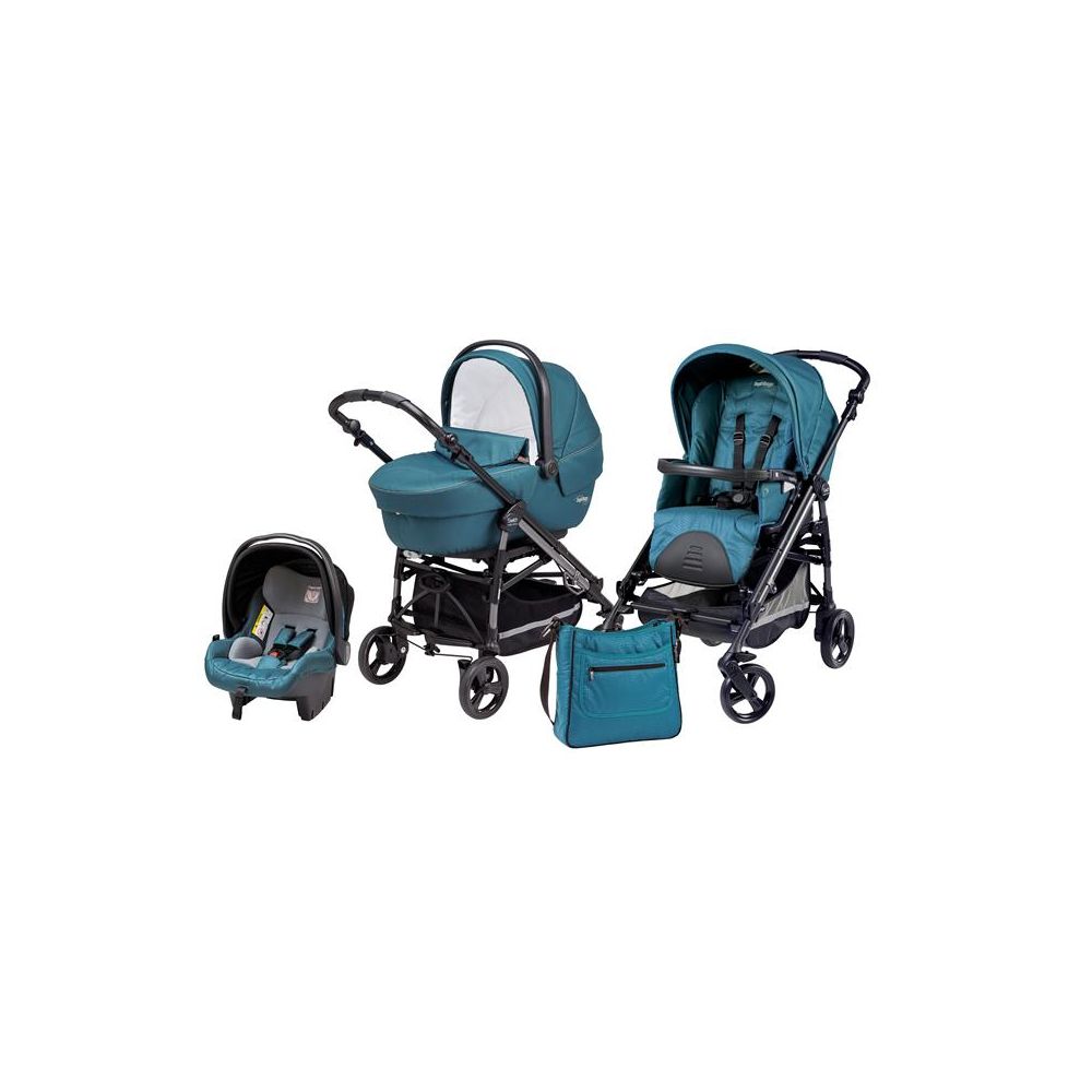 Carucior 3 in 1 Peg Perego Pliko Switch Easy Drive Sportivo, Oceano