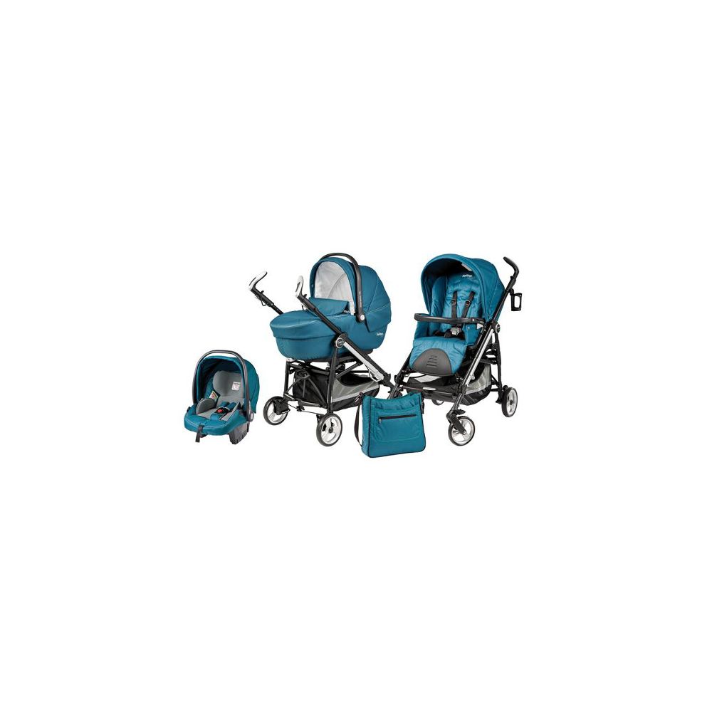 Carucior 3 in 1 Peg Perego Pliko Switch Four Sportivo, Oceano
