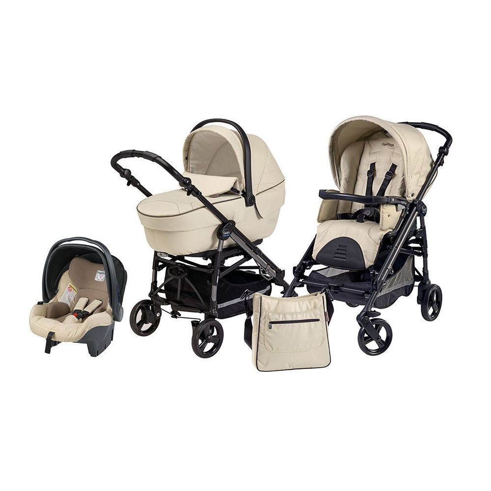 Carucior 3 in 1 Peg Perego Pliko Switch Four Sportivo Perla