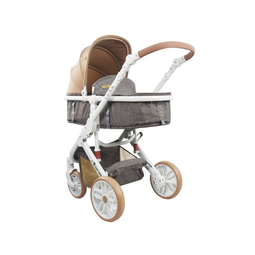 Carucior copii 2 in 1 Lorelli Premium Luna - Beige