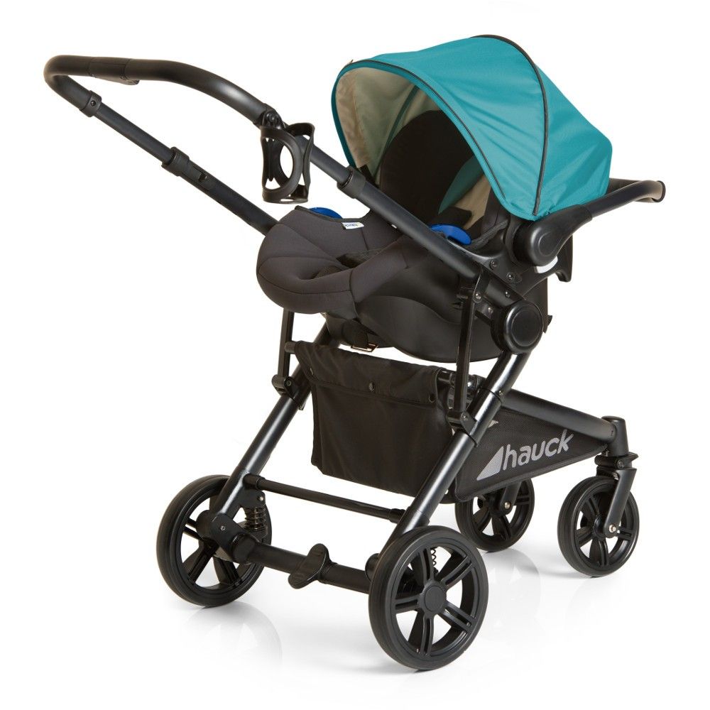 Carucior copii 3 in 1 Hauck - Atlantic Plus Trio Set - Everglade