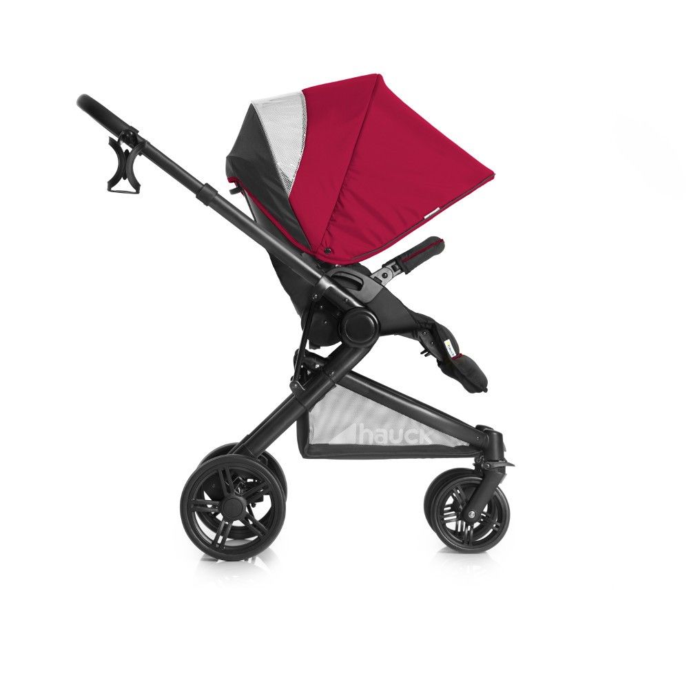 Carucior copii 3 in 1 Hauck Atlantic Plus Trio Set Tango - Rosu