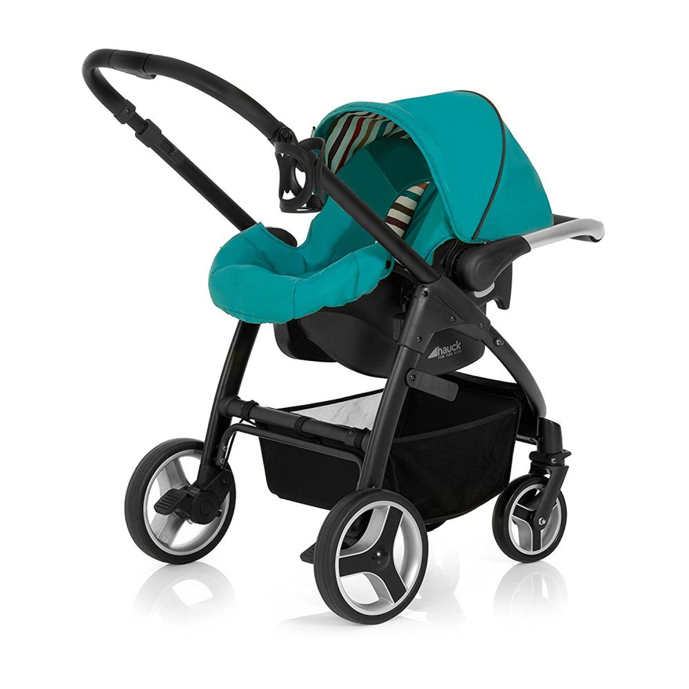Carucior copii 3 in 1 Hauck Lacrosse All in One - Everglade