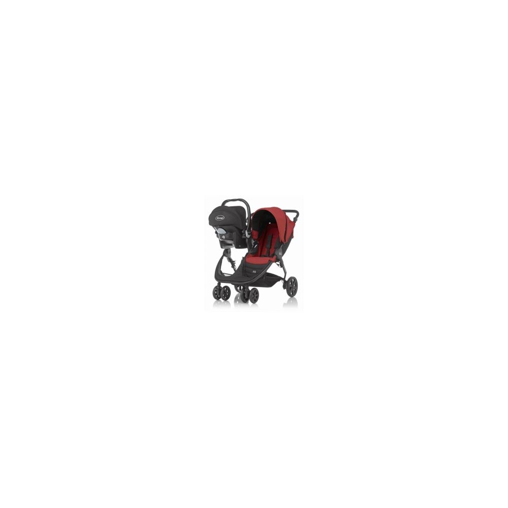 Carucior gemeni Britax-Romer B-Agile Double, Chilli Pepper