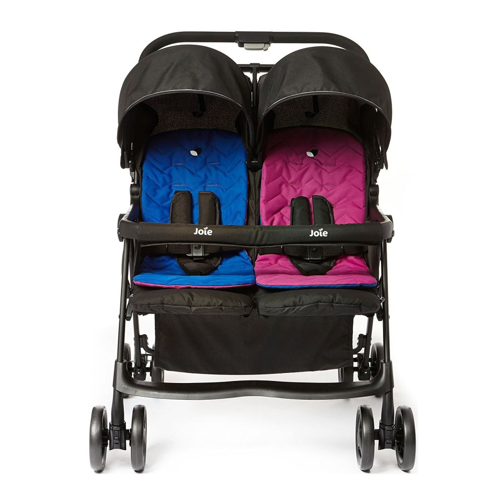 Carucior gemeni Joie - Aire Twin Pink/Blue