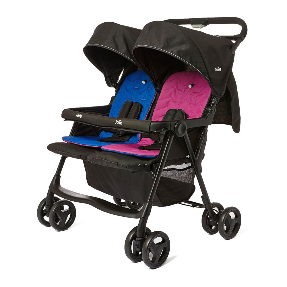 Carucior gemeni Joie - Aire Twin Pink/Blue