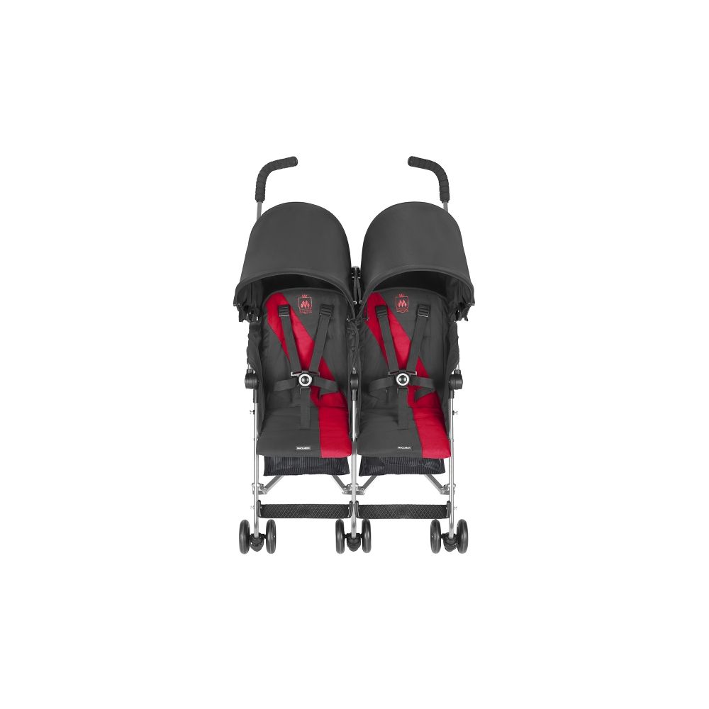 Carucior gemeni MACLAREN Twin Triumph, Scarlet