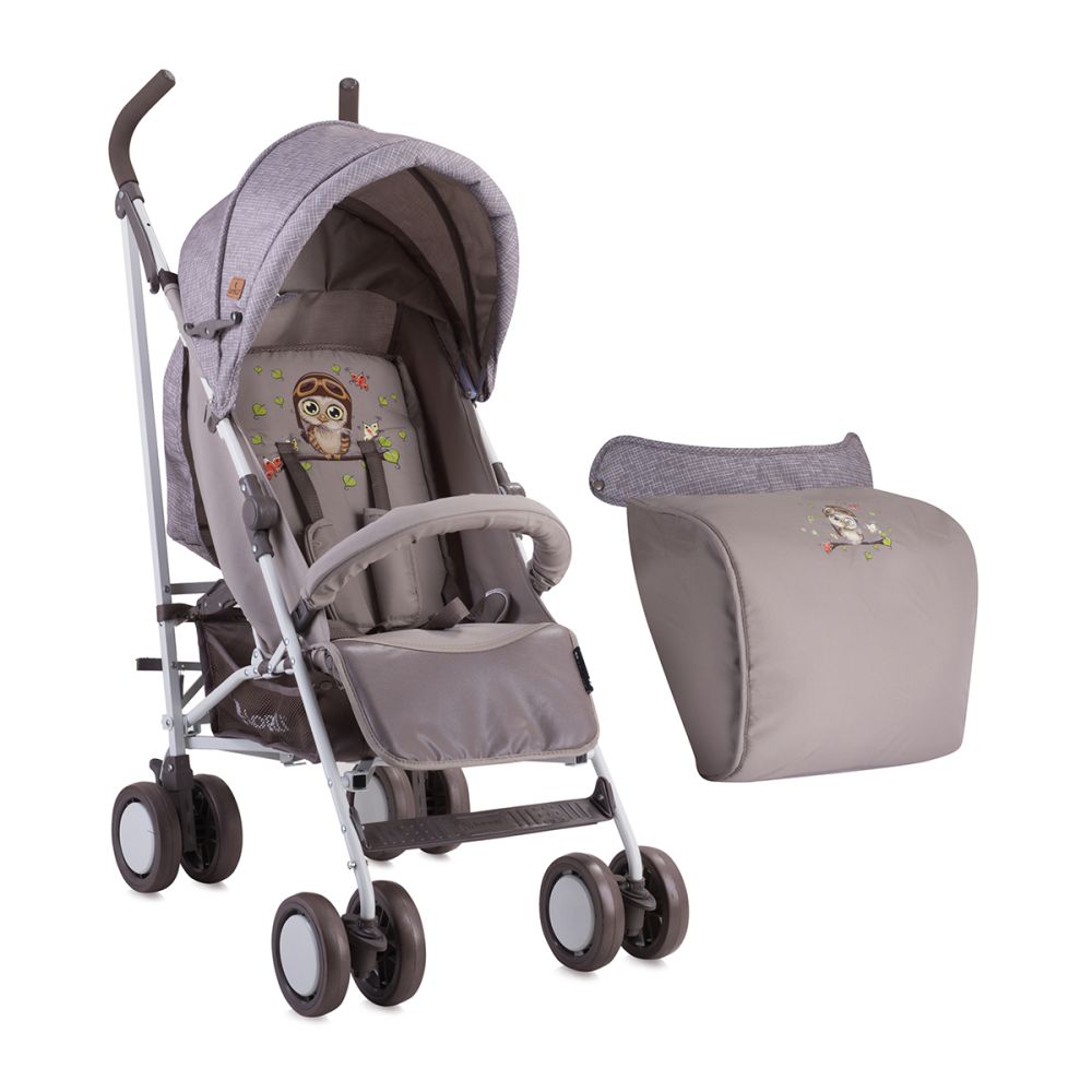 Carucior sport cu husa Lorelli Classic Fiesta - Beige Buhu