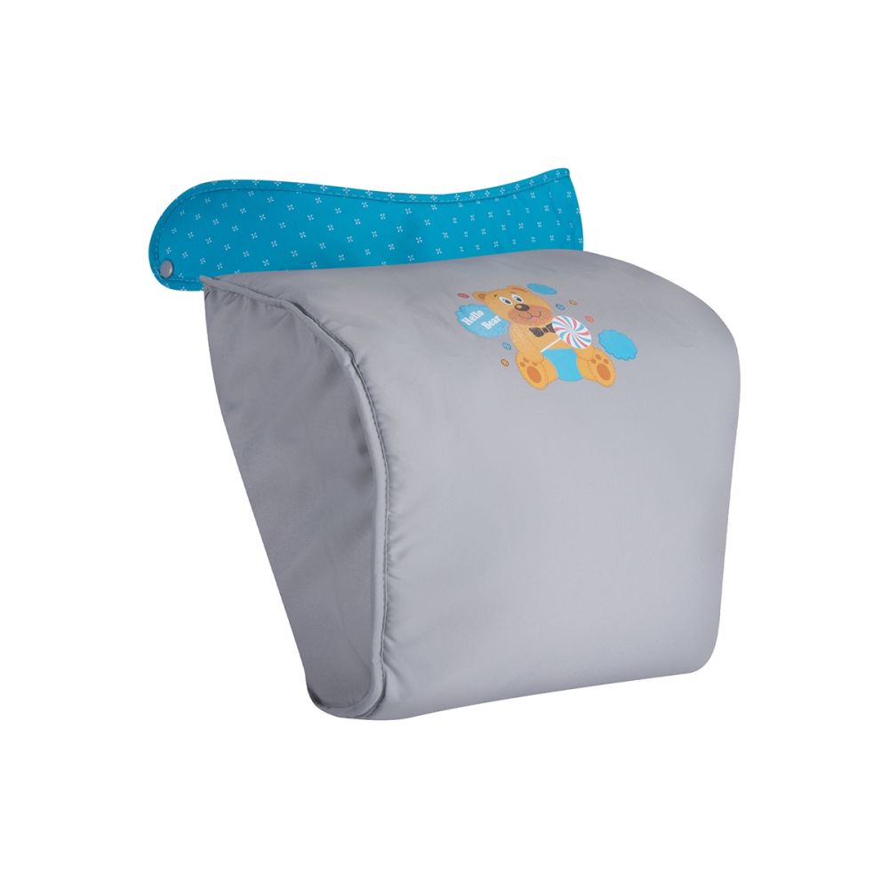Carucior sport cu husa Lorelli Classic Fiesta - Blue & Grey Hello Bear