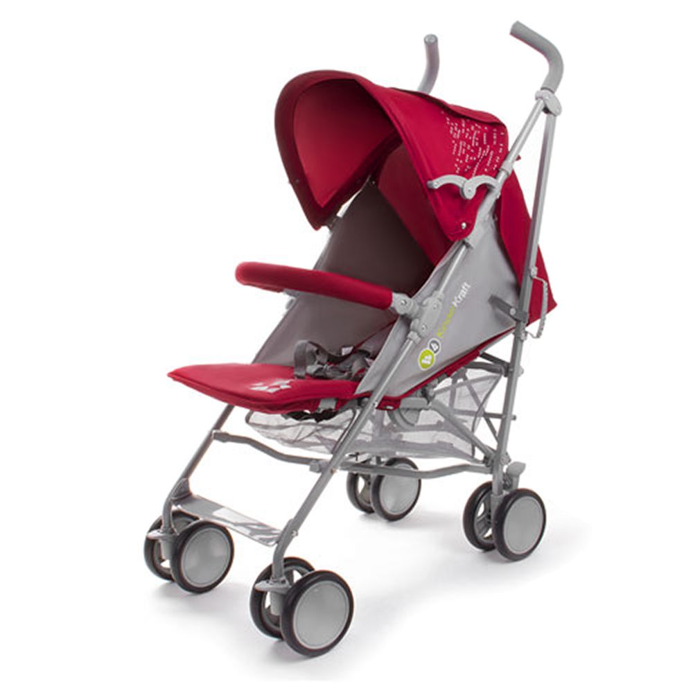 Carucior sport Kinderkraft Buggy Prestige, Dark Red