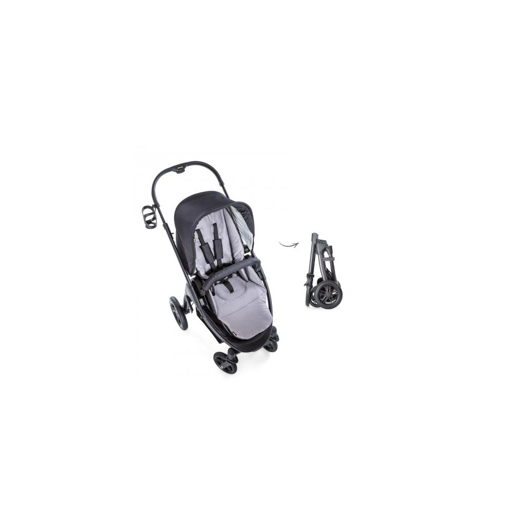 Carucior Hauck Saturn R Caviar Stone 2 in 1