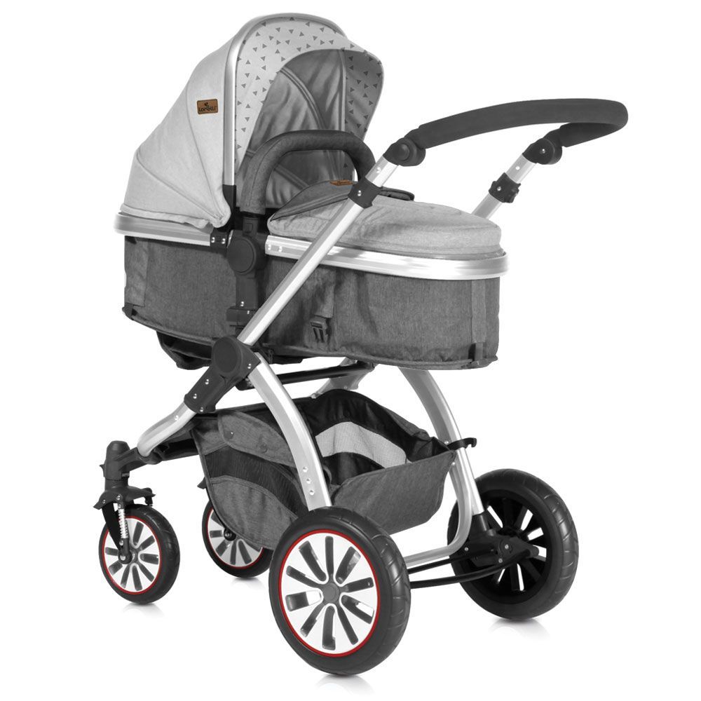 Carucior Lorelli Sistem 2 in 1 Aurora Grey Travelling