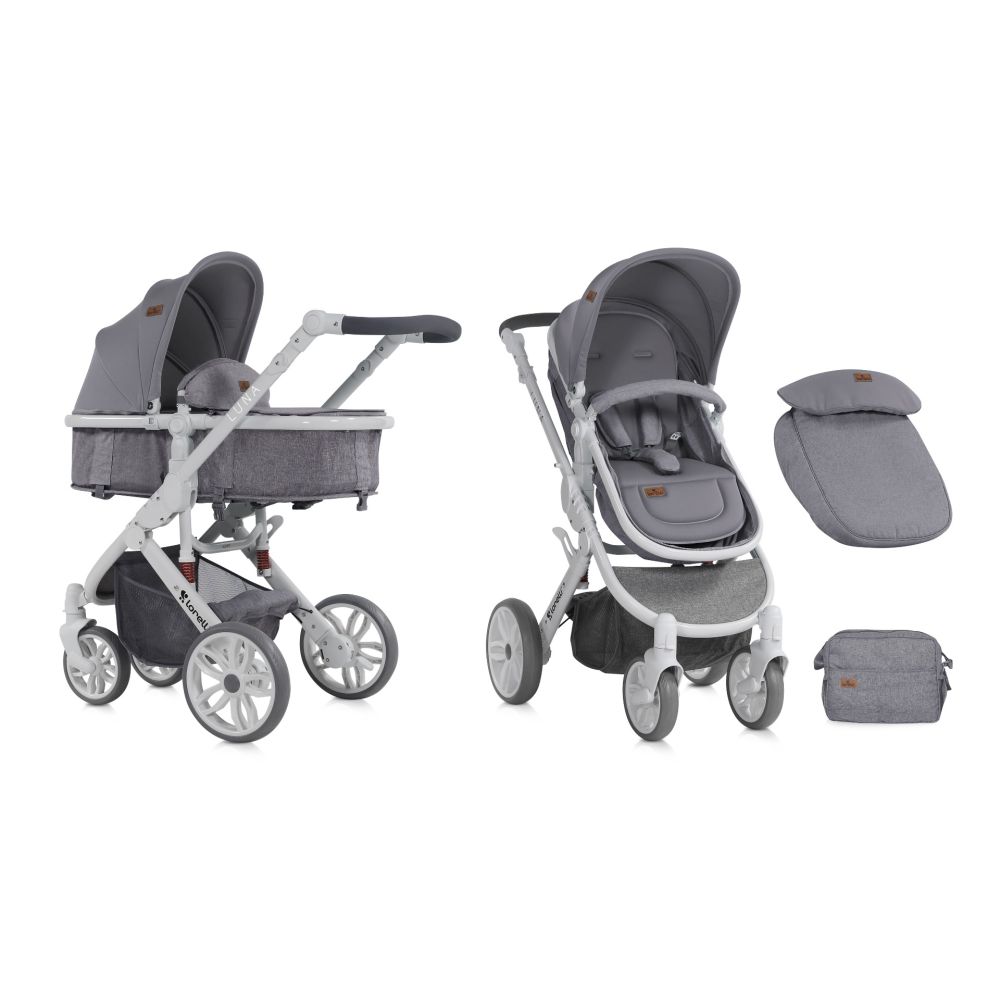 Carucior Lorelli Sistem 2 In 1 Luna Grey