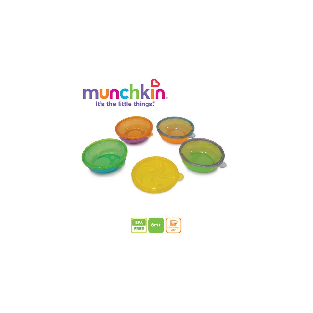 Castroane cu capac Munchkin, 4 buc