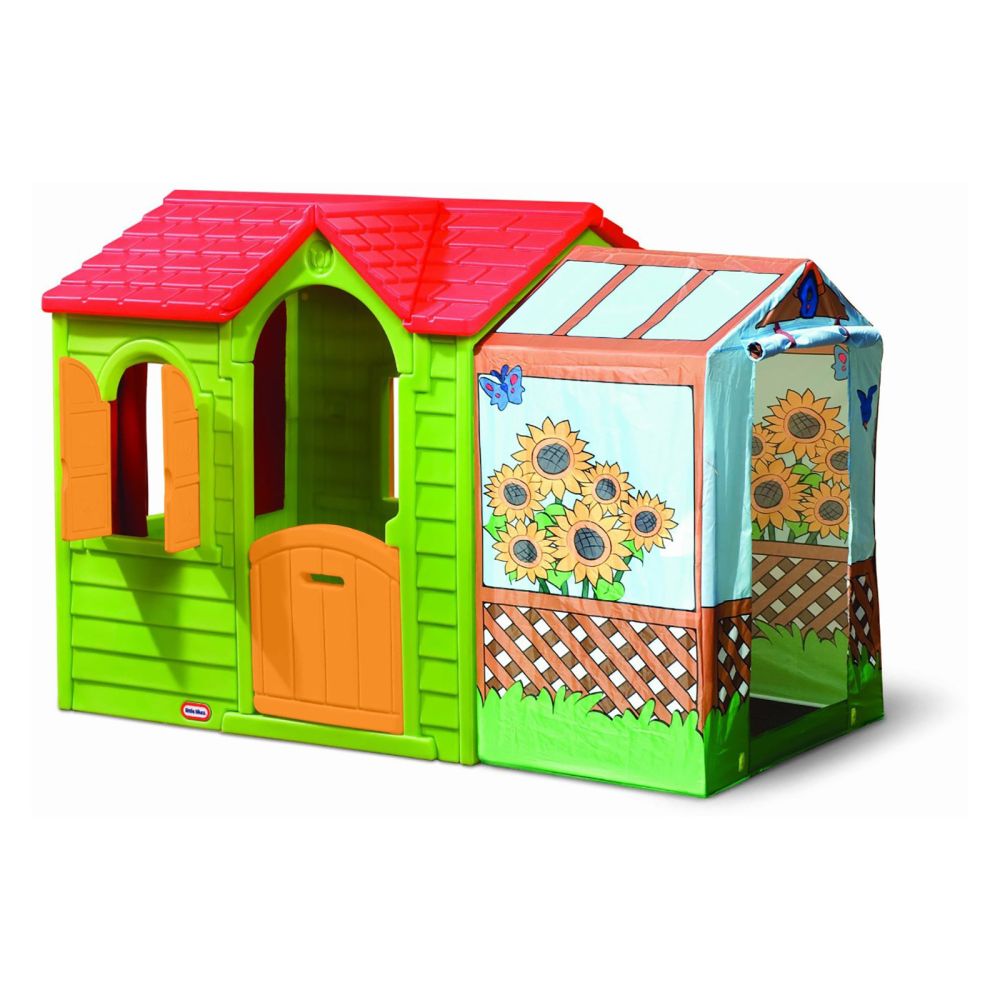 Casuta copii Little Tikes - Cabana din gradina, verde
