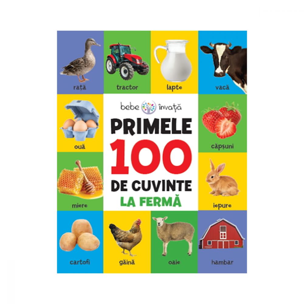 Carte Editura Litera, Primele 100 de cuvinte, La Ferma