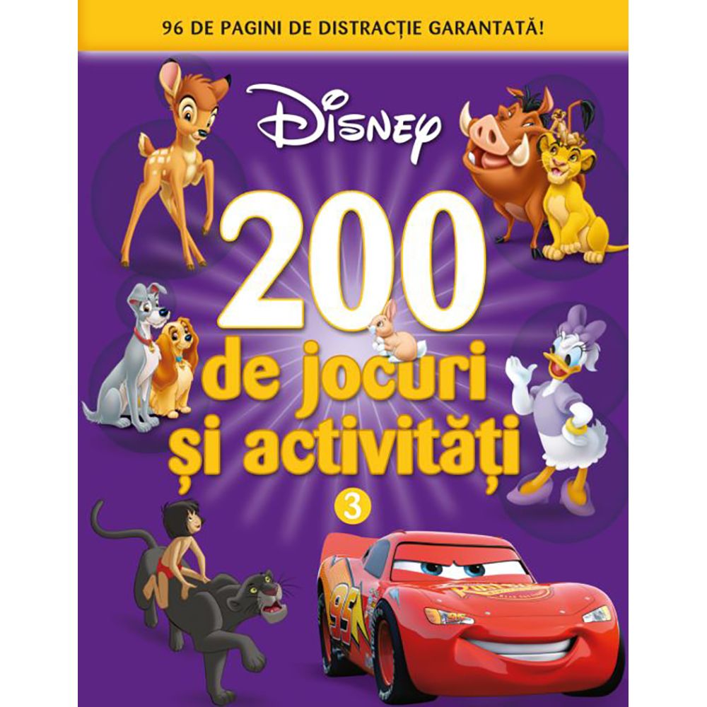 Carte Editura Litera, Disney. 200 de jocuri si activitati, Vol. 3