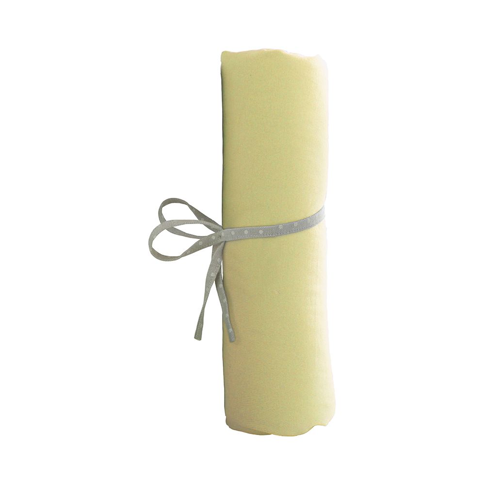 Cearceaf copii Babycalin, 140 x 70cm, Galben