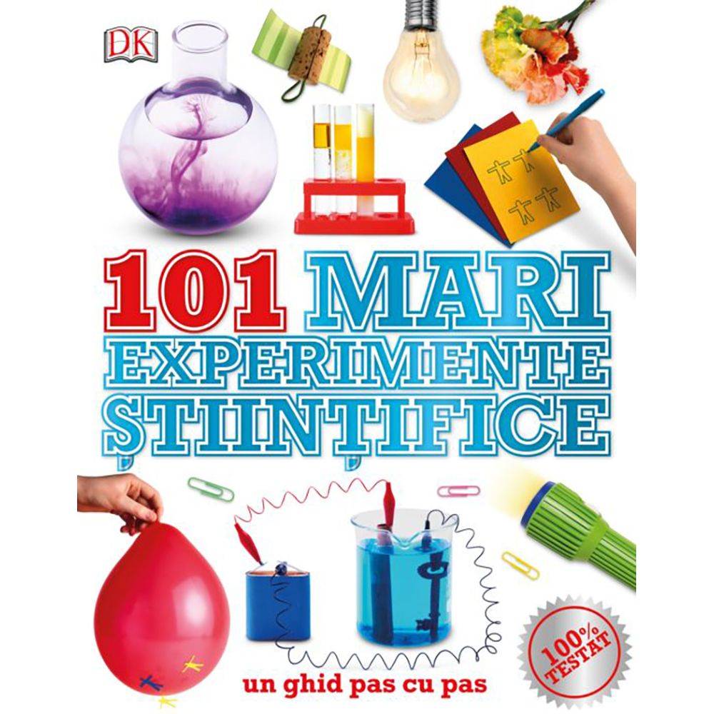 Carte Editura Litera, 101 mari experimente stiintifice