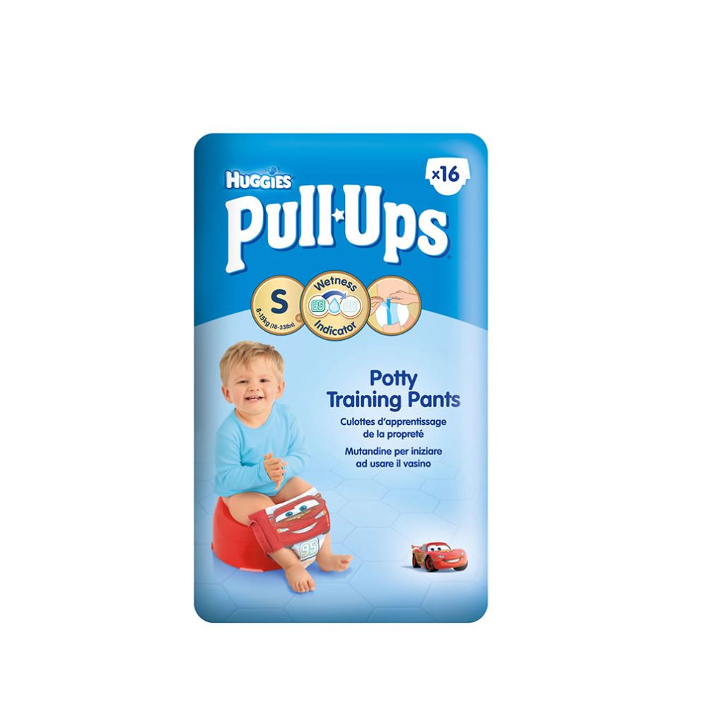 Chilotei tranzitie Huggies Pull-Ups, S, 16 buc, 8 - 15 kg