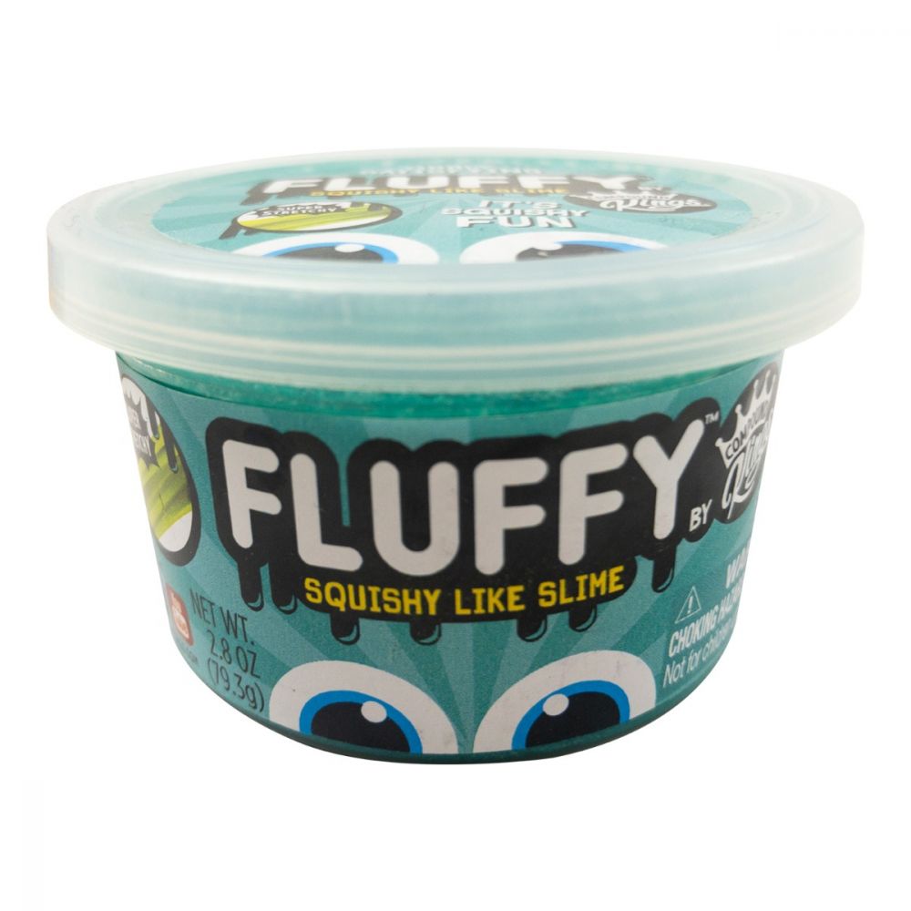 Gelatina Compound Kings - Fluffy Slime, Teal, 75 g