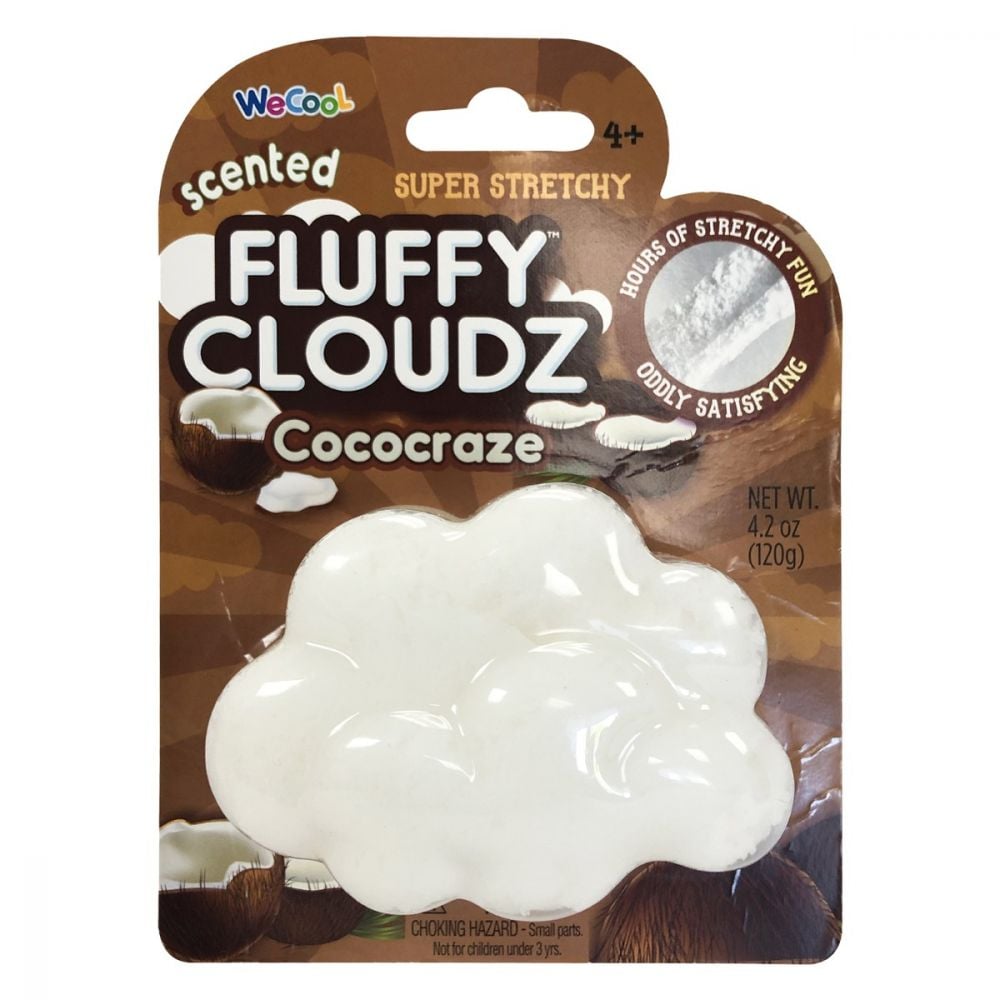 Slime parfumat cu surpriza Compound Kings - Fluffy Cloudz, Cococraze, 120 g
