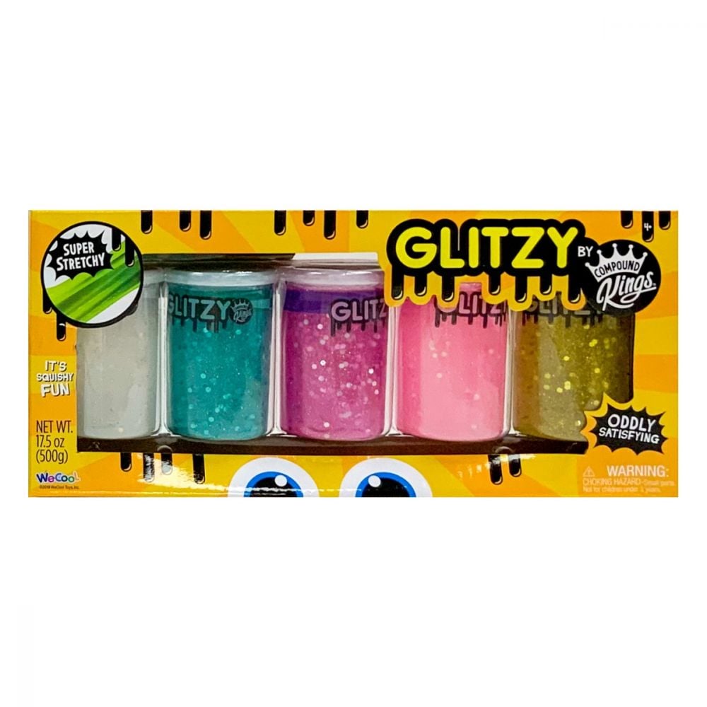 Set Gelatina Compound Kings - Glitzy Slime, 450 g