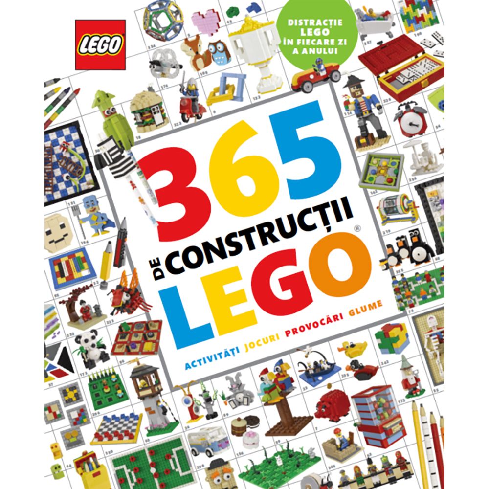 Carte Editura Litera, Lego. 365 de constructii Lego