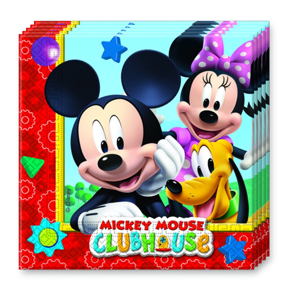 Clubul lui Mickey Mouse - Set 20 de servetele