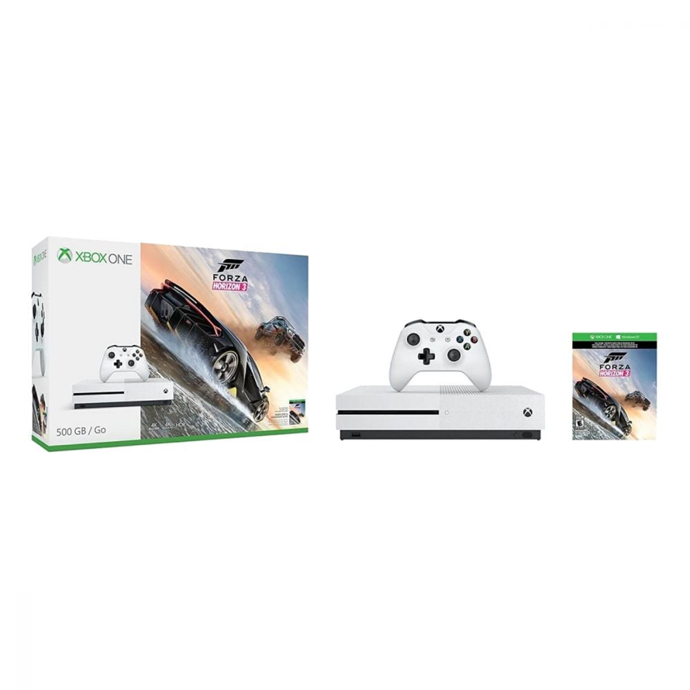 Consola Microsoft Xbox One Slim 500GB + Joc Forza Horizon 3