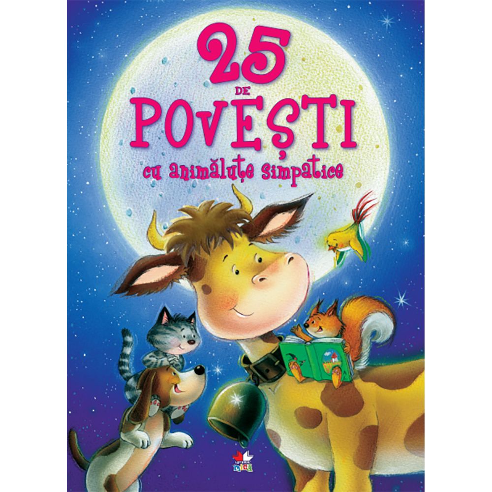 Carte Editura Litera, 25 de povesti cu animalute simpatice