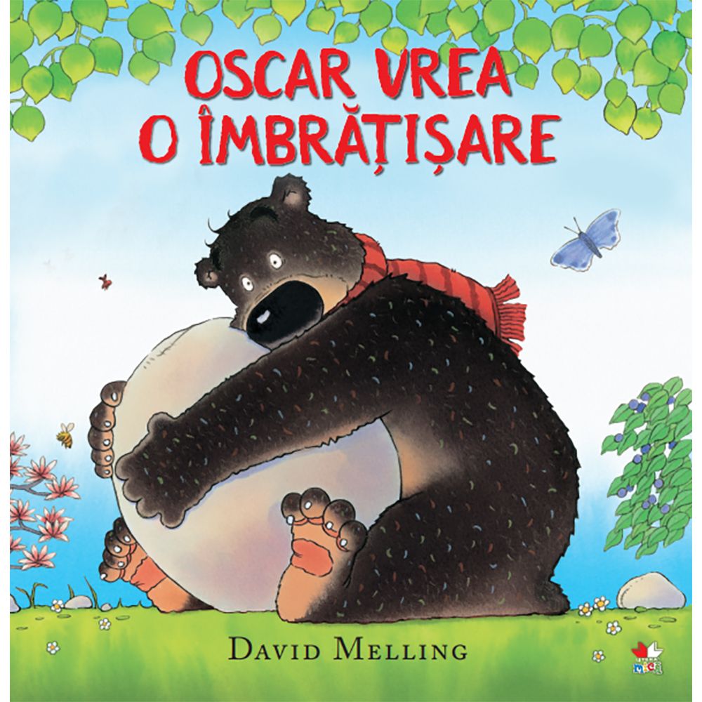 Carte Editura Litera, Oscar vrea o imbratisare, David Melling