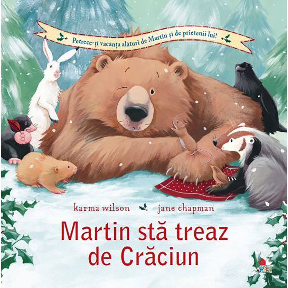 Carte Editura Litera, Martin sta treaz de Craciun, Karma Wilson