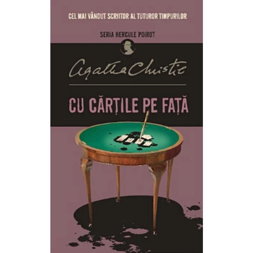 Carte Editura Litera, Cu cartile pe fata, Agatha Christie