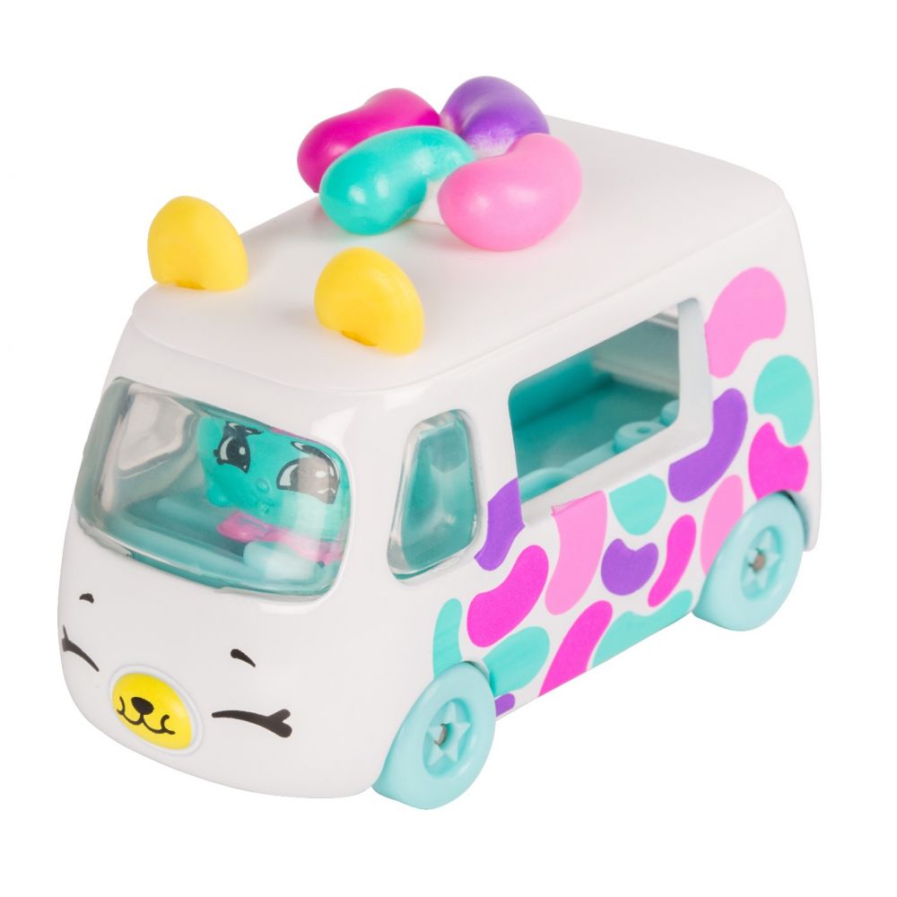 Cutie Cars Pachet cu 1 masinuta, Jelly Bean Machine, Seria 2
