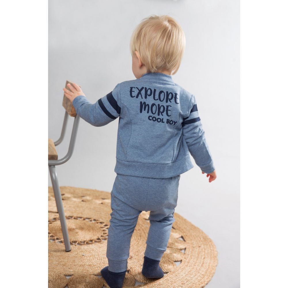Cardigan sport cu fermoar Cool boy Dirkje