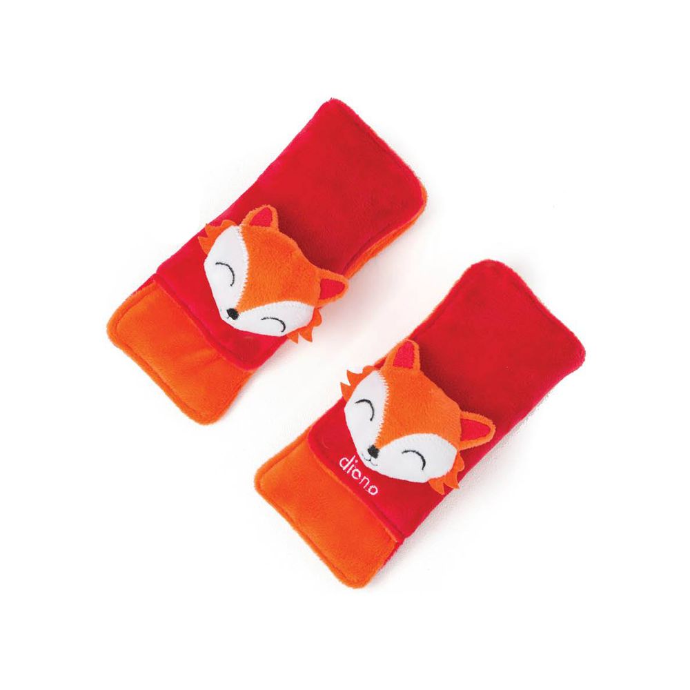 Protectii centuri Diono Soft Wraps, Vulpe