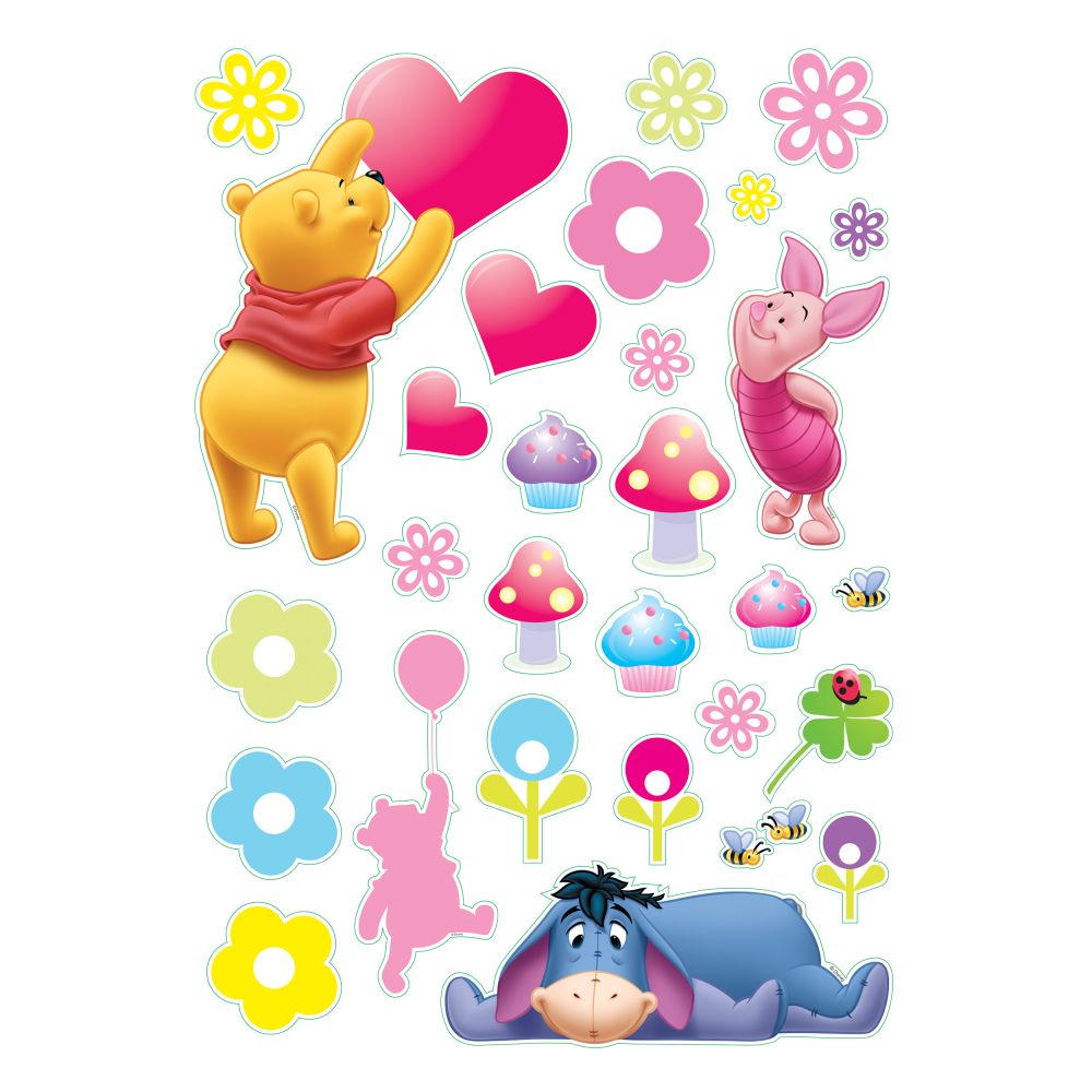 Decoratiuni de perete Winnie the Pooh, 83.5 x 50 cm