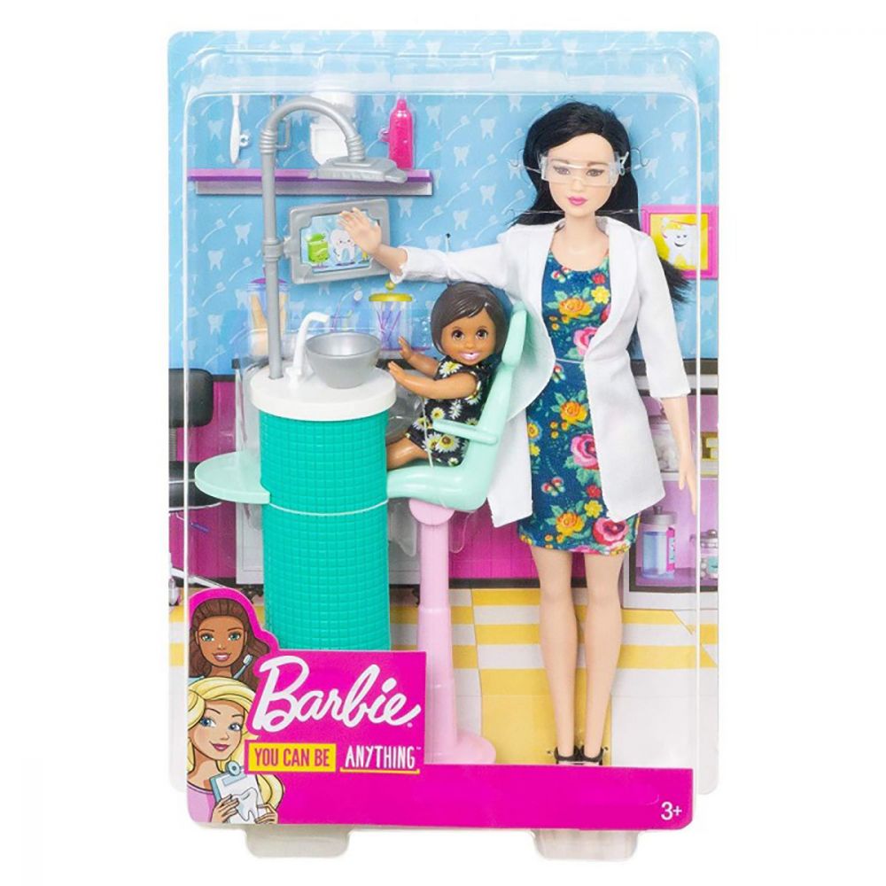 Set de joaca Barbie, Doctor dentist, FXP17
