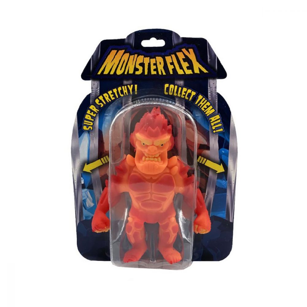 Figurina flexibila Monster Flex, Lava Man
