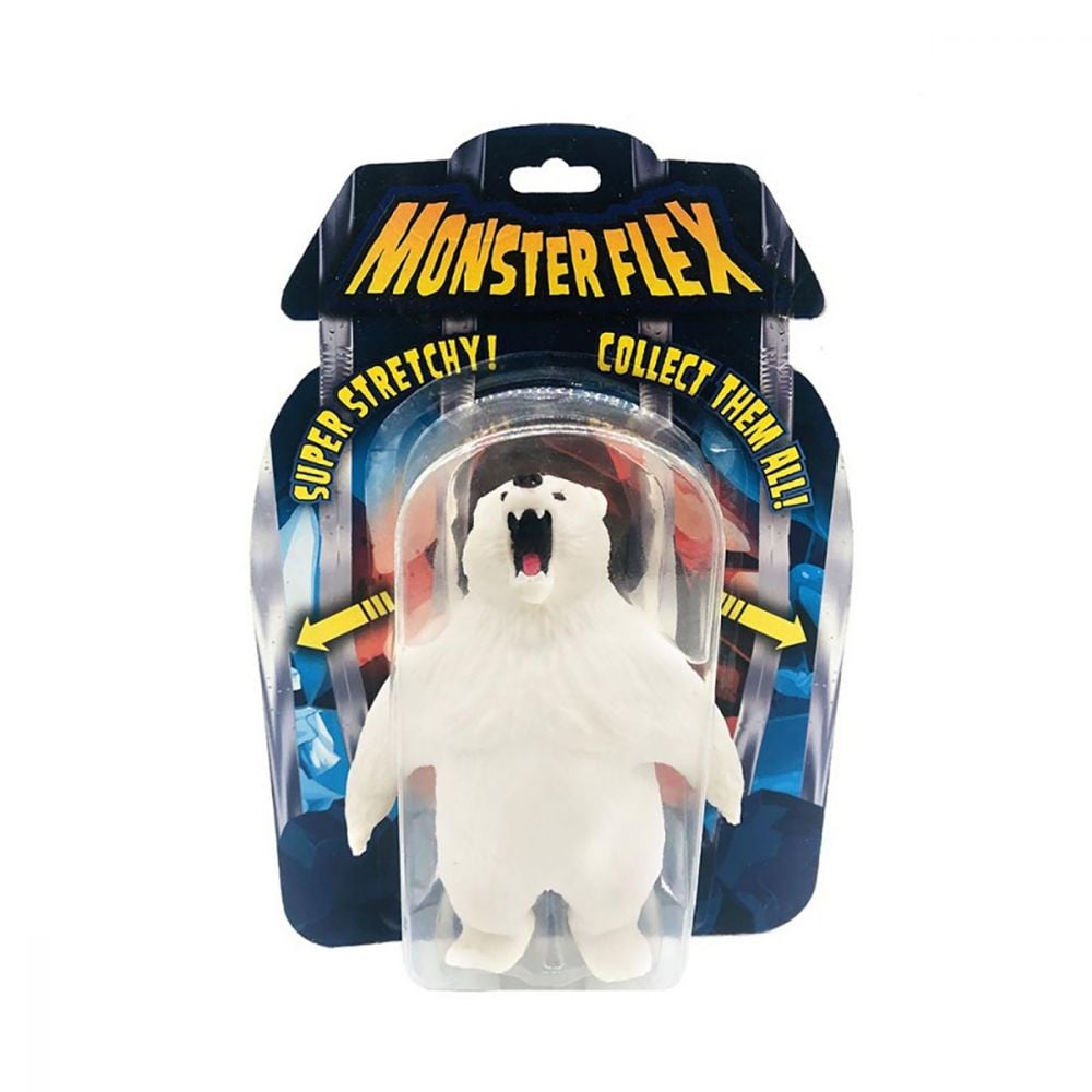 Figurina flexibila Monster Flex, Polar Bear