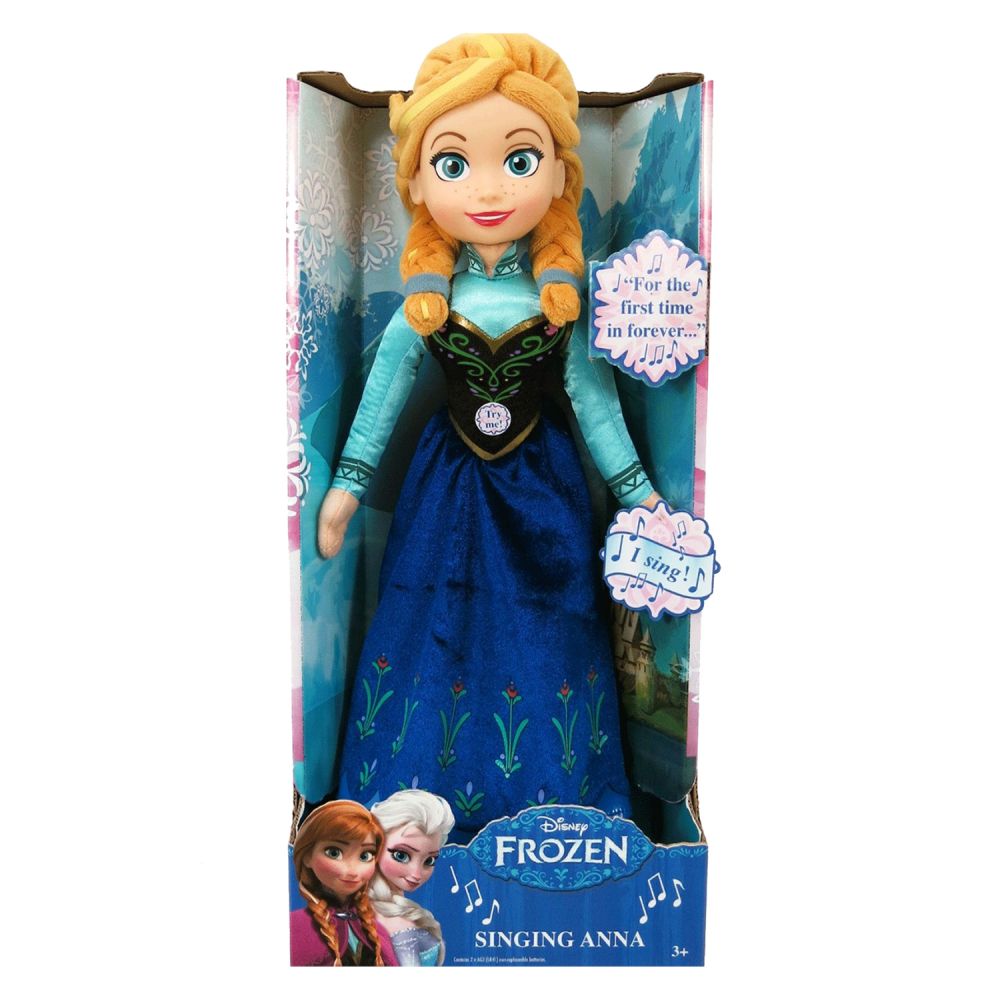 Disney Frozen - Papusa de plus Anna si Elsa, 38 cm