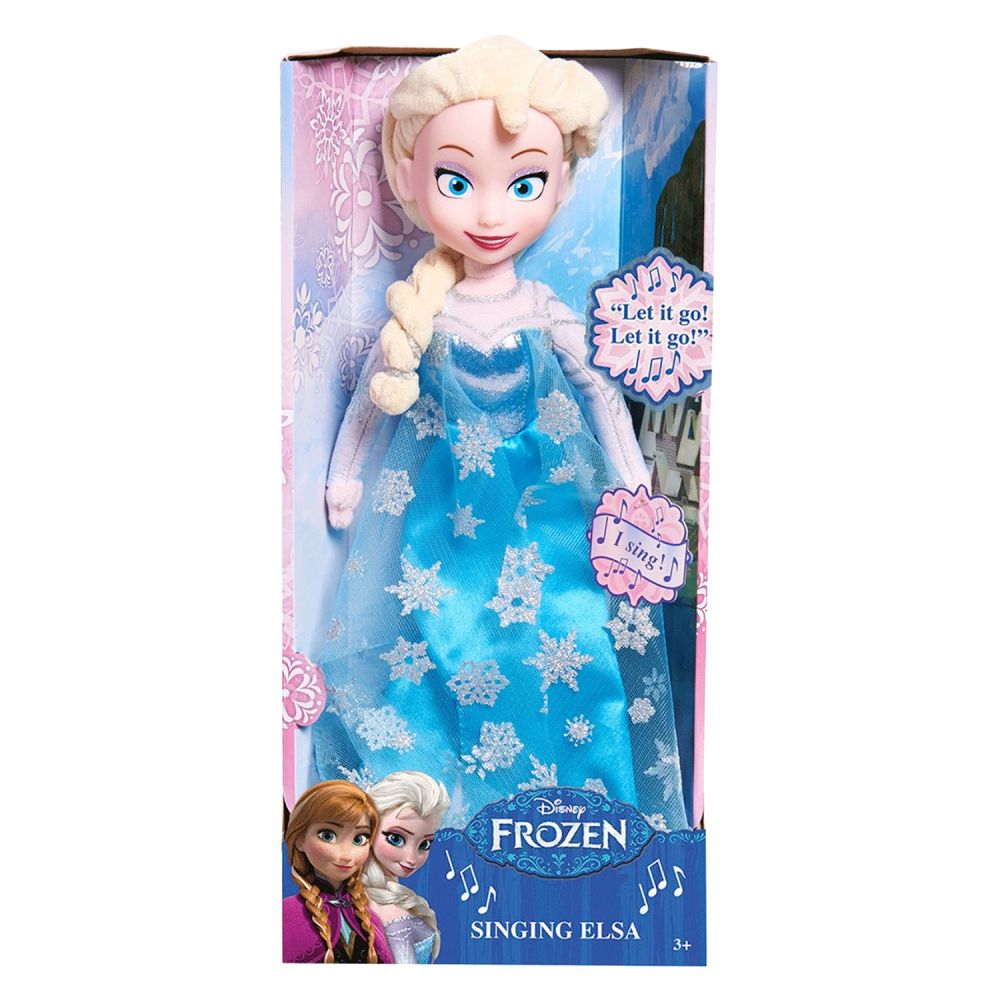 Disney Frozen - Papusa de plus Anna si Elsa, 38 cm