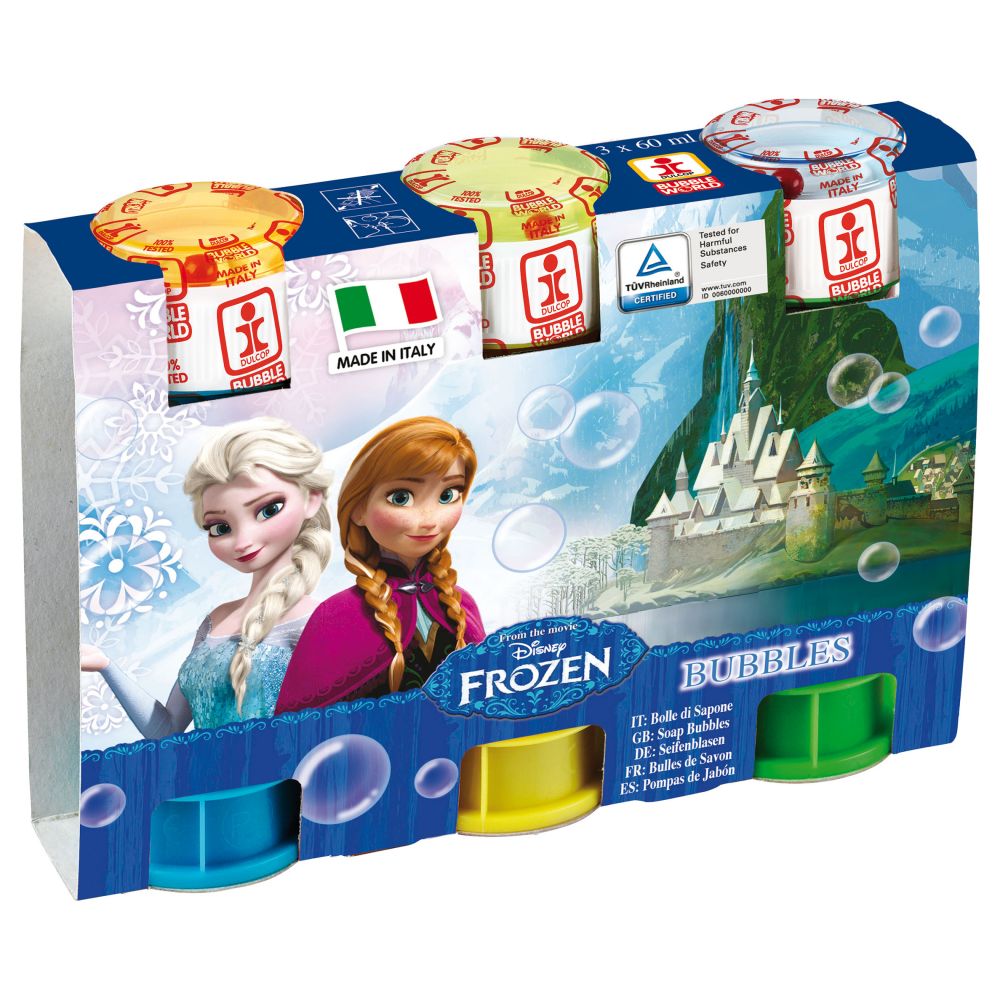 Disney Frozen - Set 3 tuburi baloane de sapun